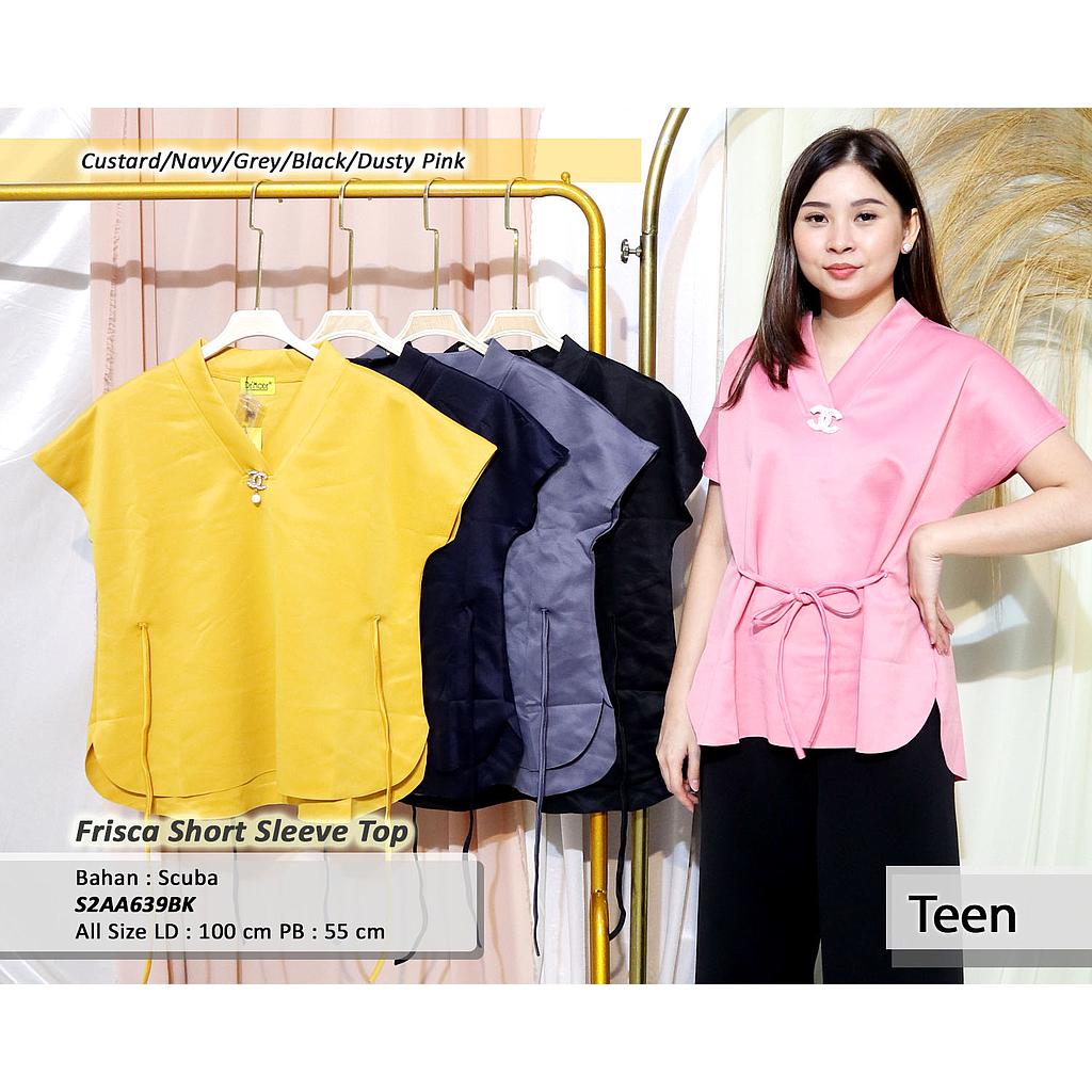 Frisca Short Sleeve Top