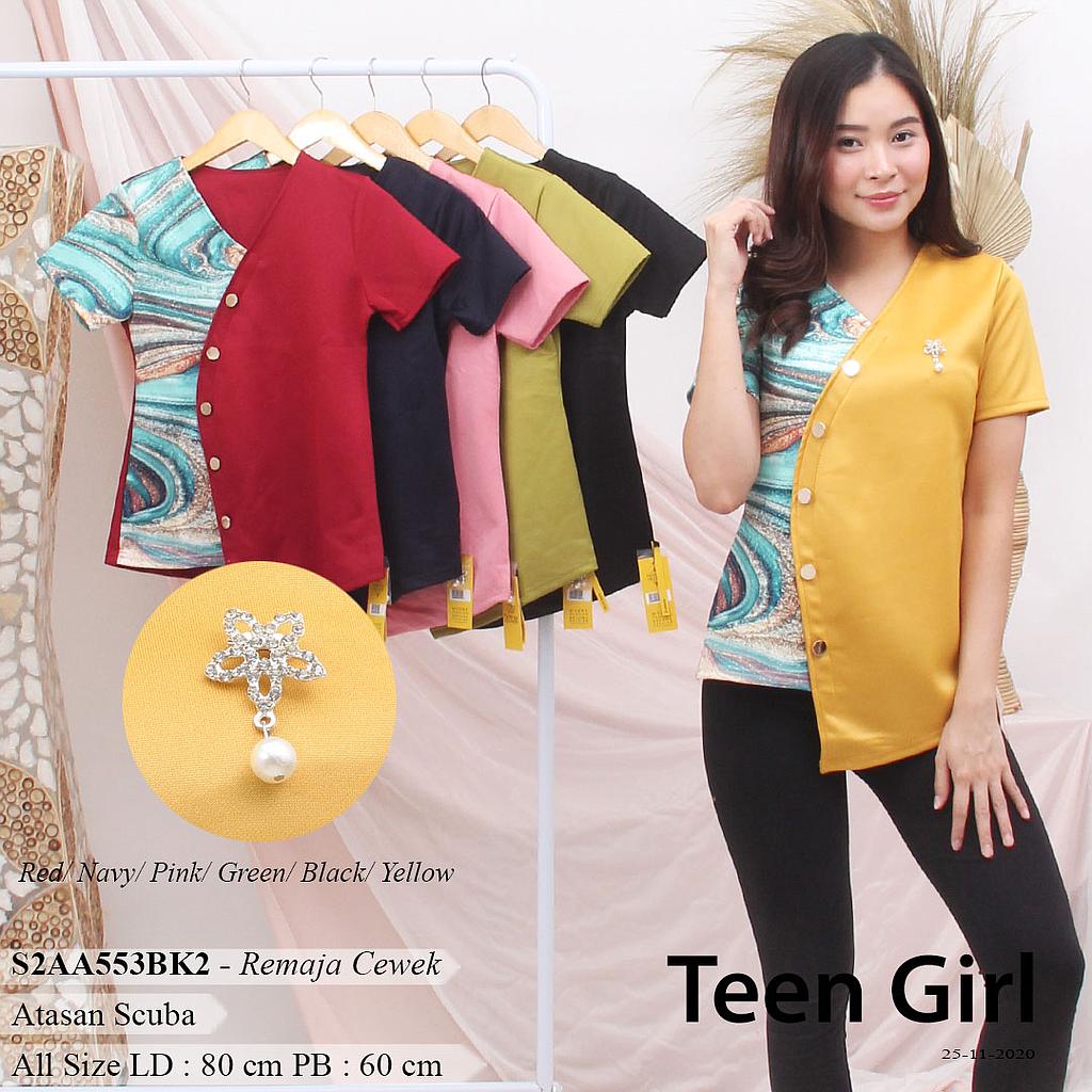 MICCHELE KIMONO SCUBA KANCING + FULLPRINT