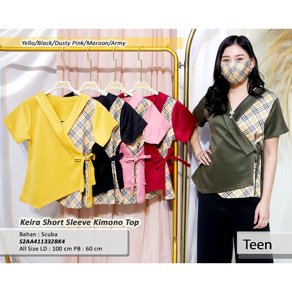 Keira Short Sleeve Kimono Top