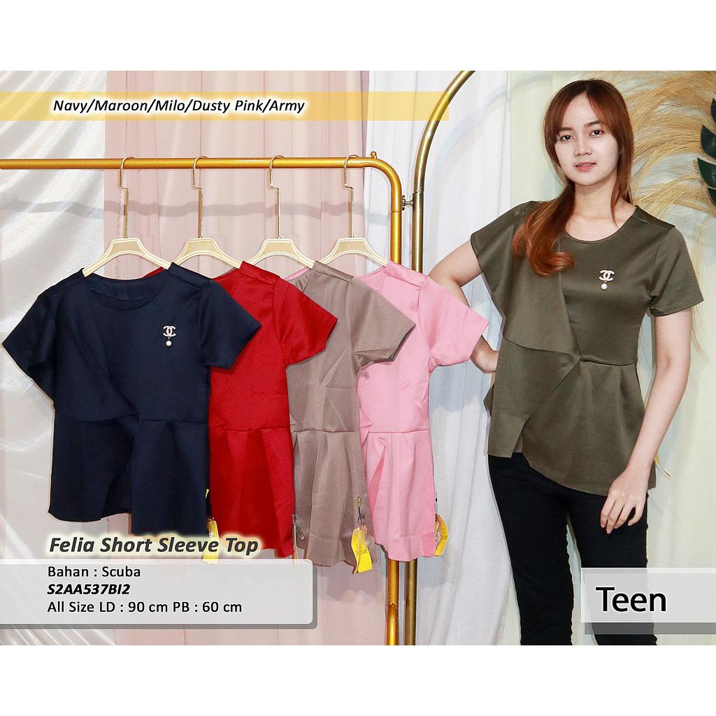 Felia short sleeve top