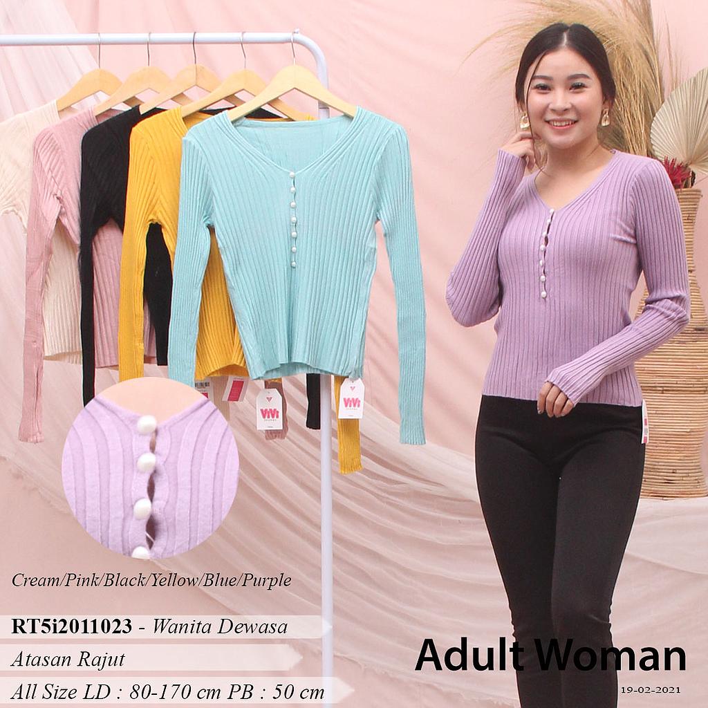 NERIDIAN ATASAN RAJUT-YQH-MS7921