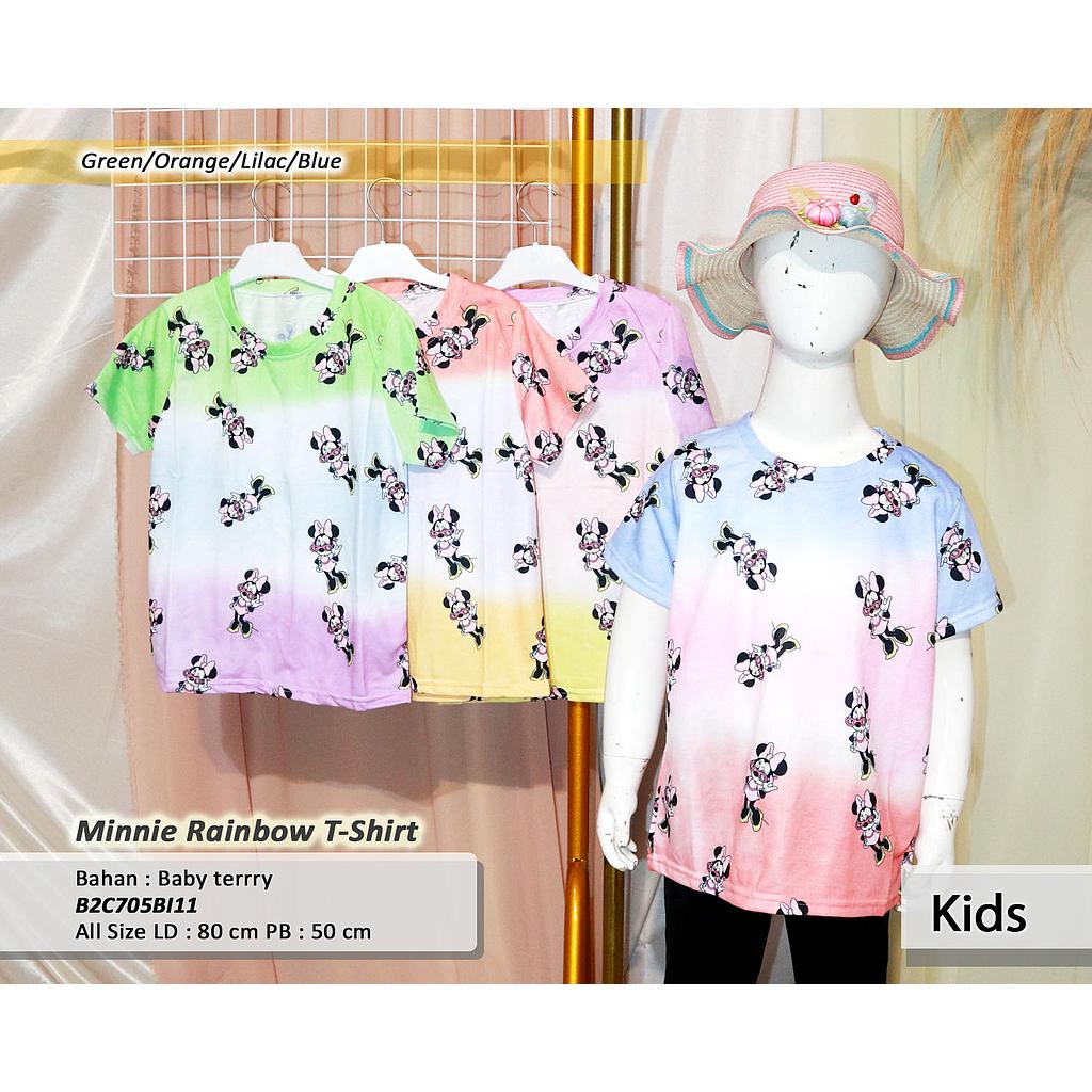 Minnie Rainbwo T-shirt (C705)