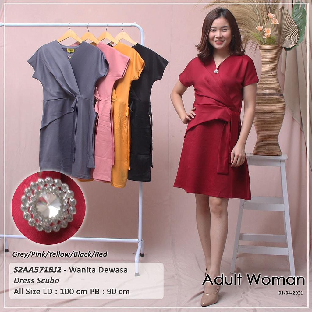VIKA DRESS KIMONO PITA SCUBA POLOS