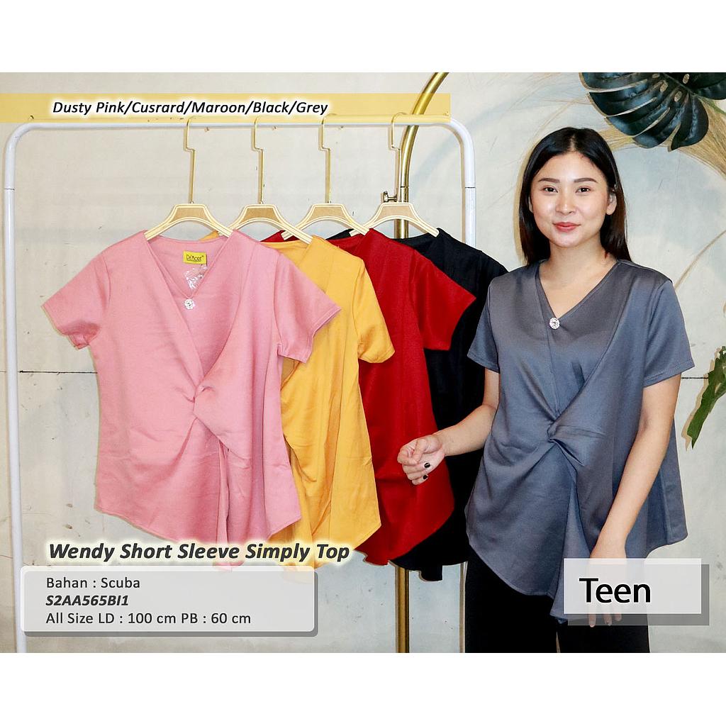 Monna Elegant short sleeve top