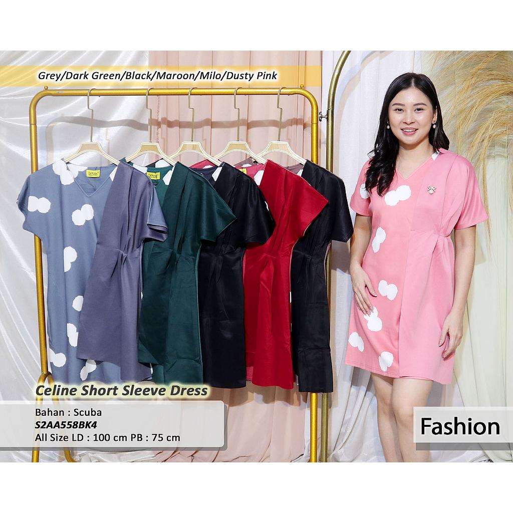 celina short Sleeve dress
