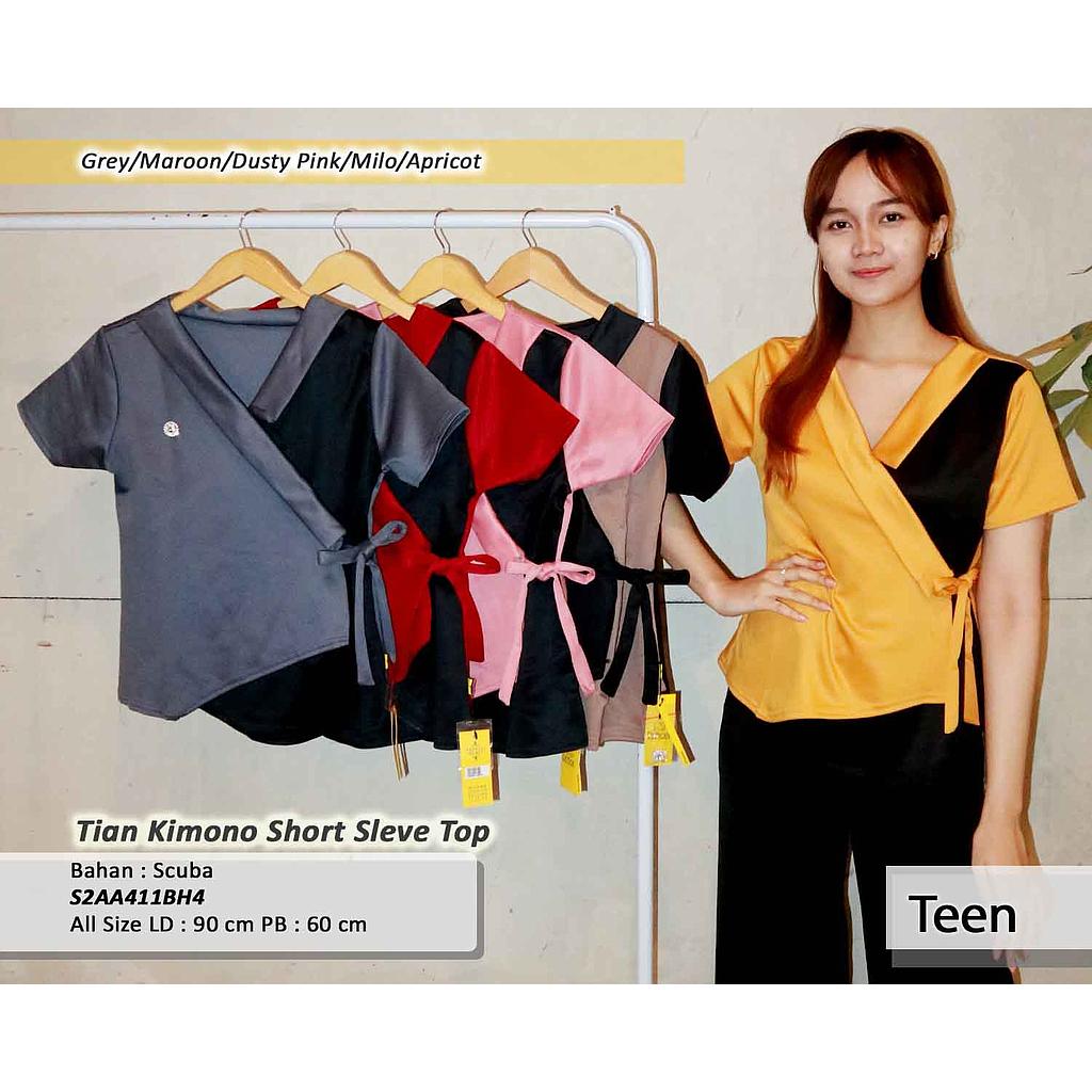 Tian Kimono short sleeve top