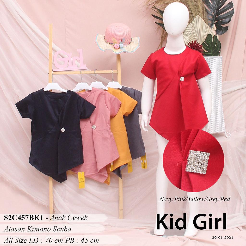 LULA ATASAN KIDS VARIASI KERUT SAMPING + KC WAJIK