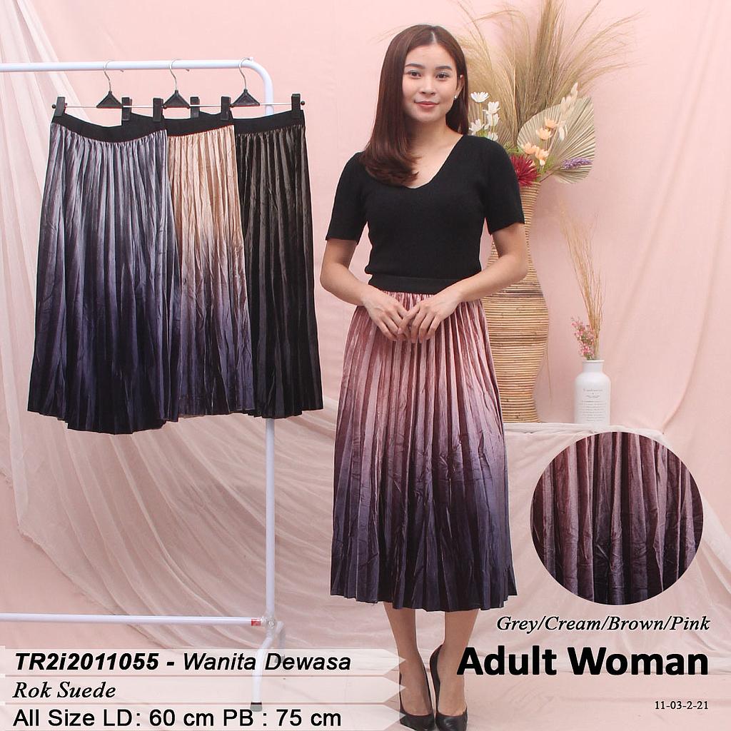 ROK VELVET SILK PLISKET IMPORT-ZTF-MS8812