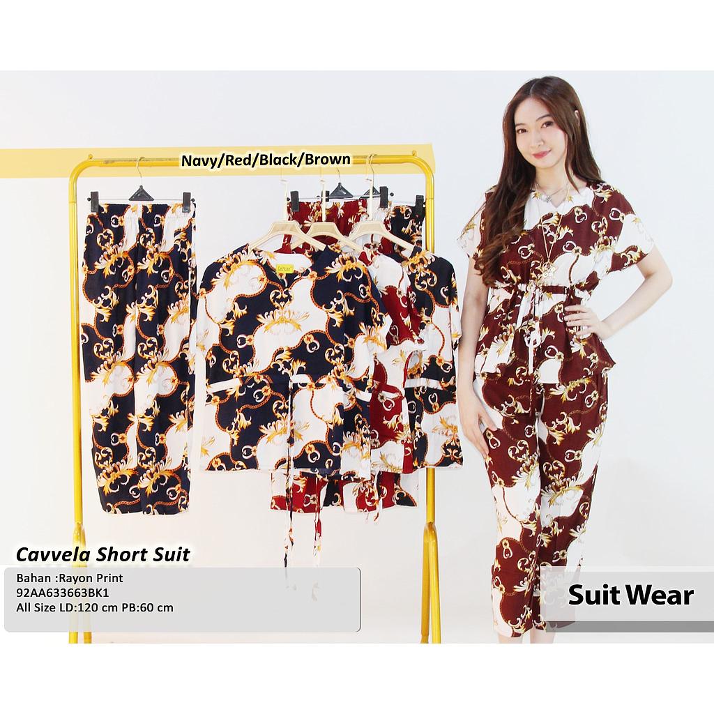 Cavvela short  suit(2piece)
