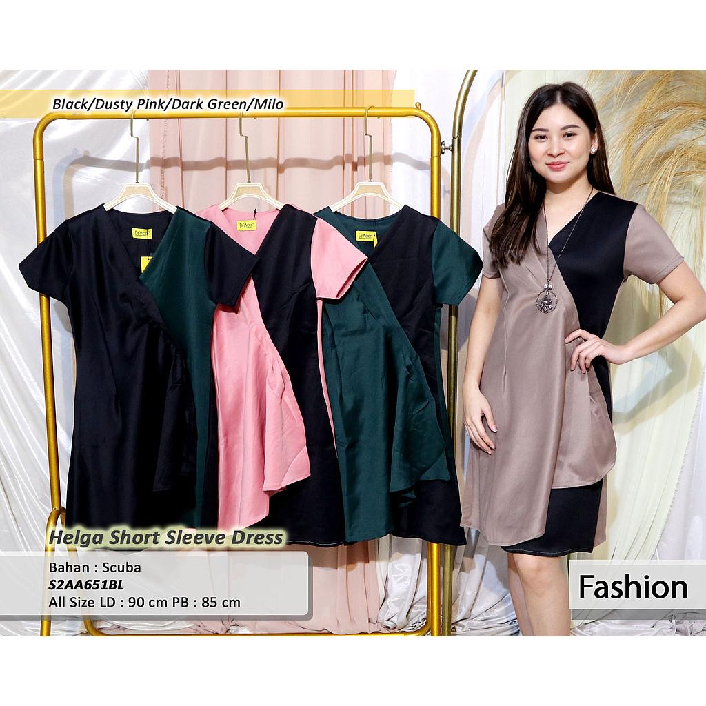 Helga short sleeve dress
