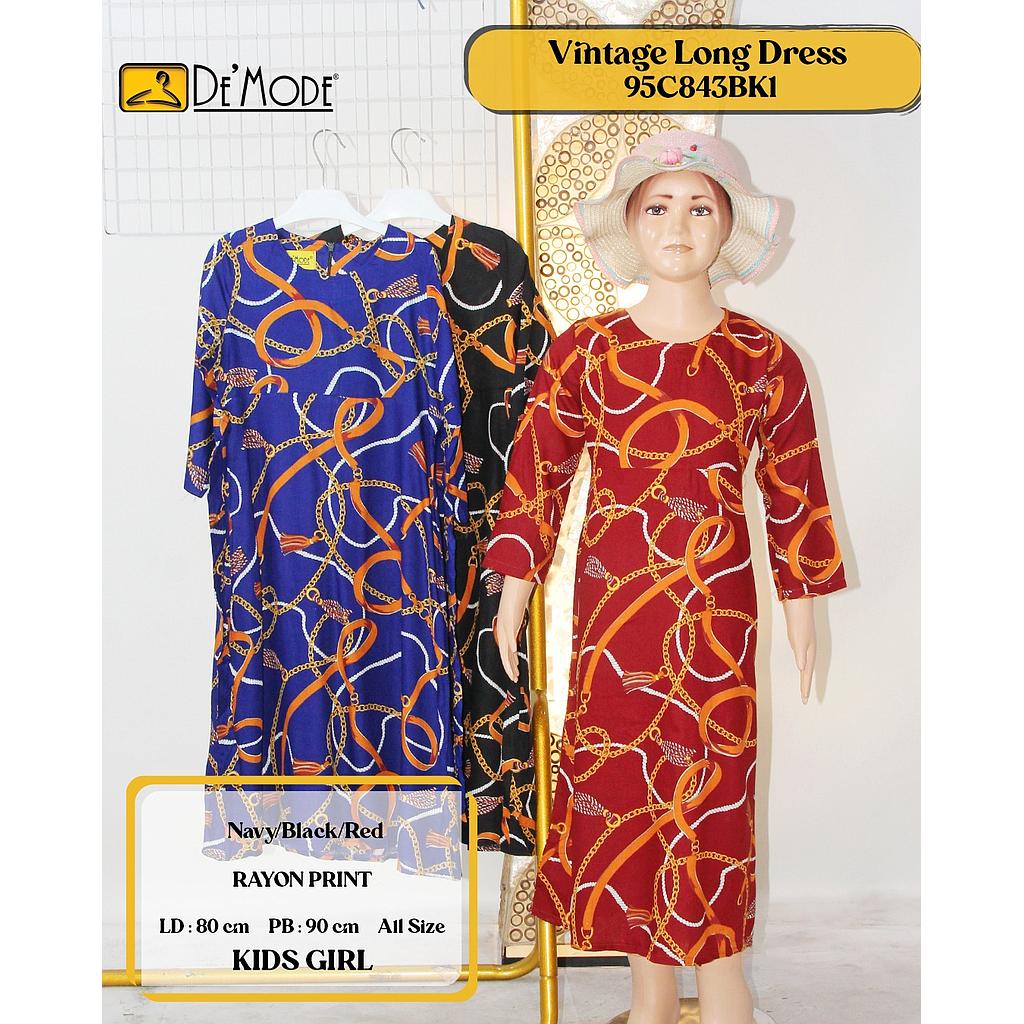 Vintage Long Dress