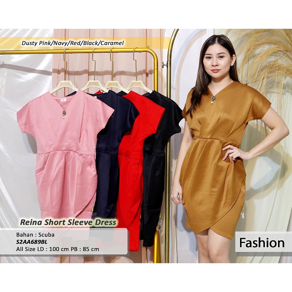 reina  short Sleeve dress