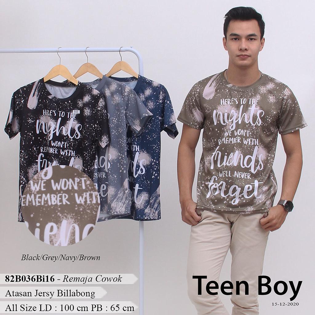 JOVIN T-SHIRT O NECK FULLPRINT