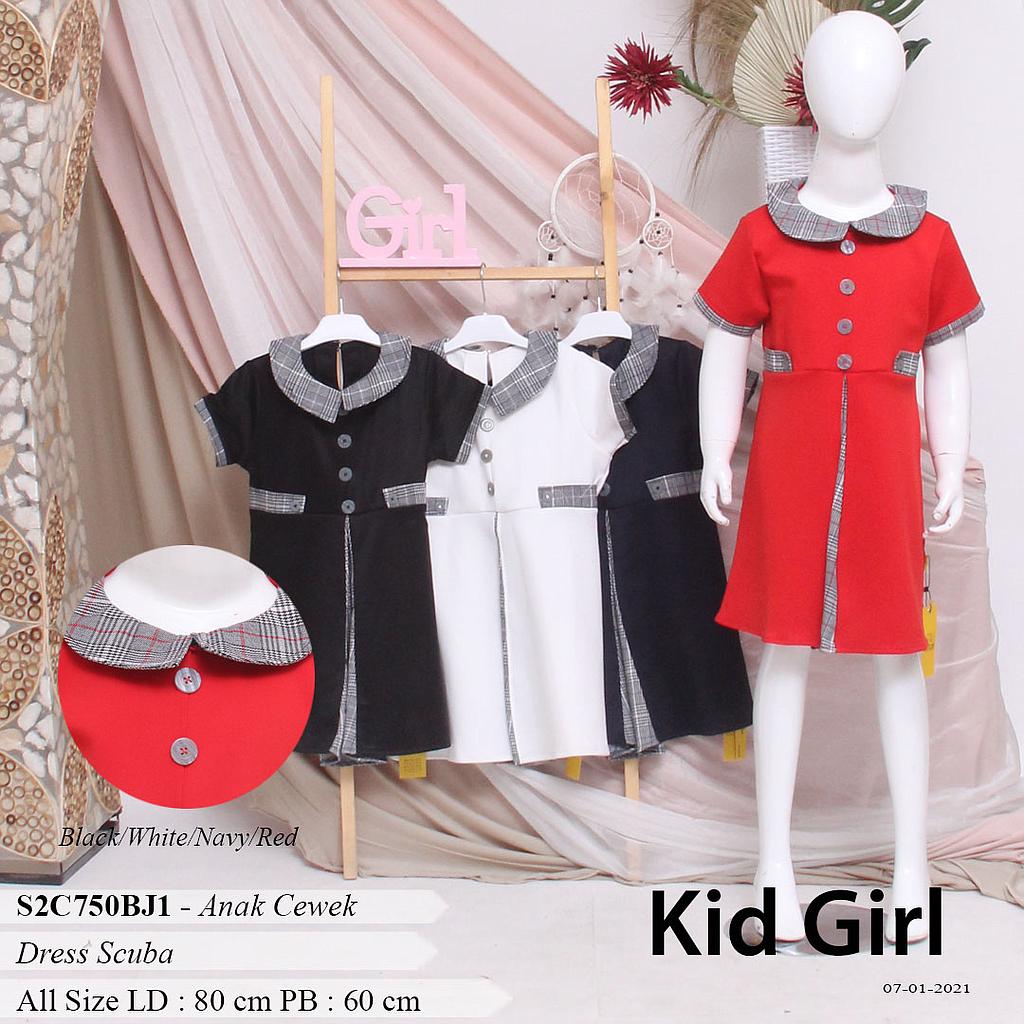 ALICE DRESS LINEN ZA. KOMBINASI SCUBA
