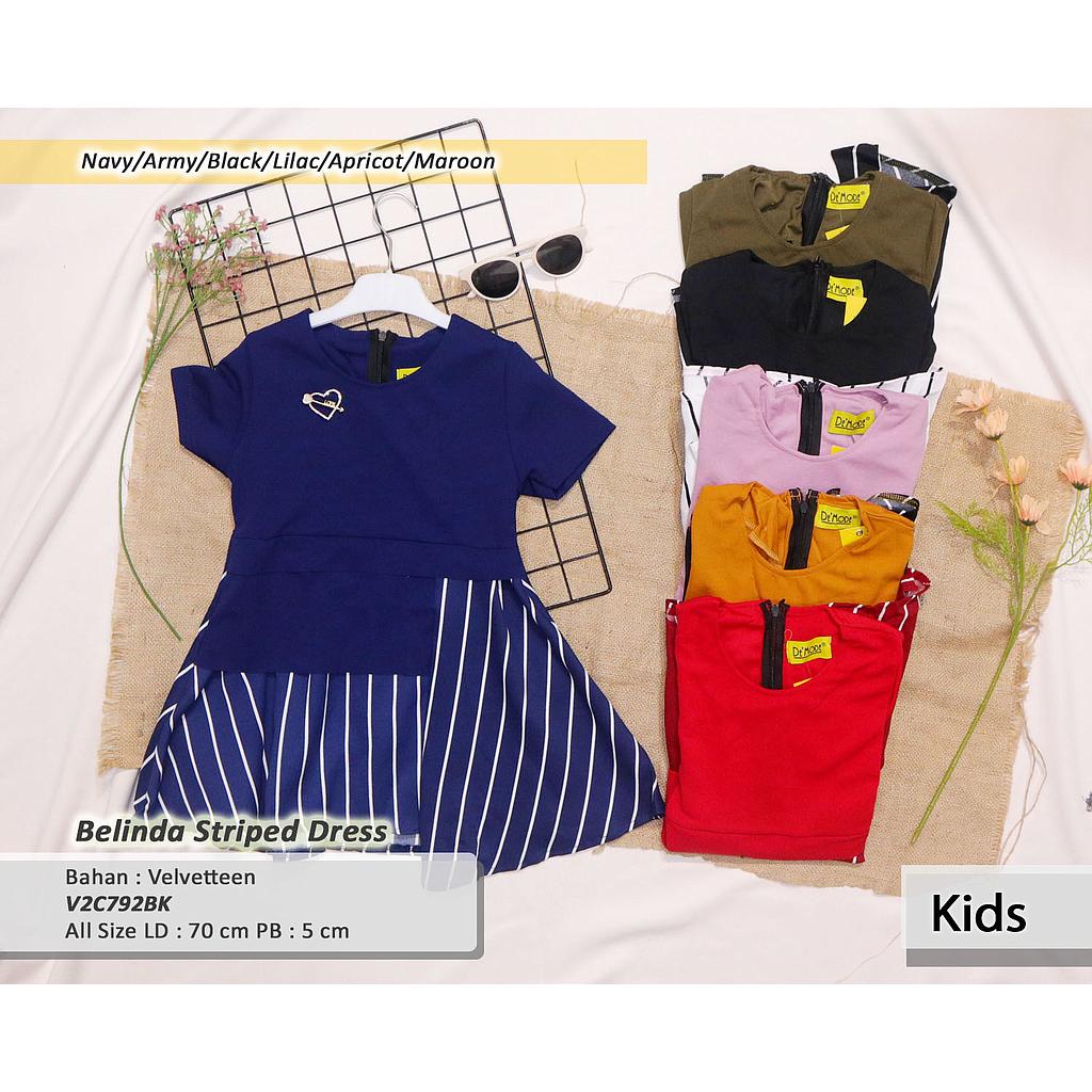 Belinda striped dress