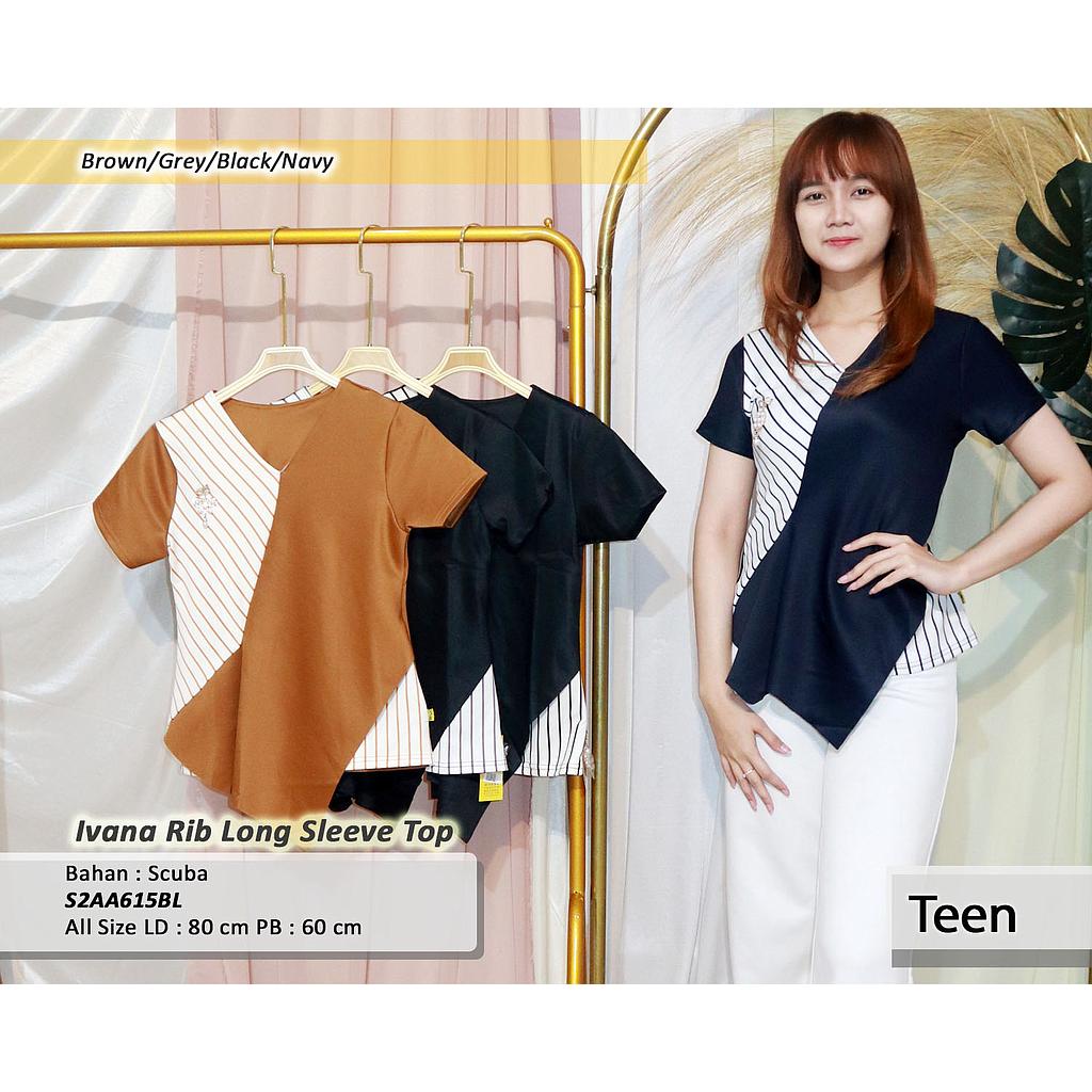 Ivana Rib Long sleeve top
