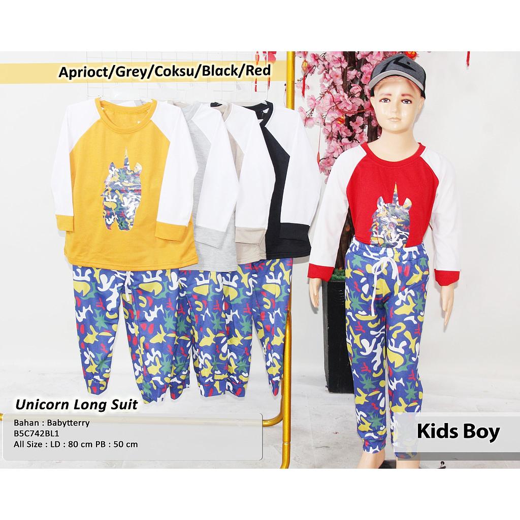 Unicorn Long  Suit (2 piece)