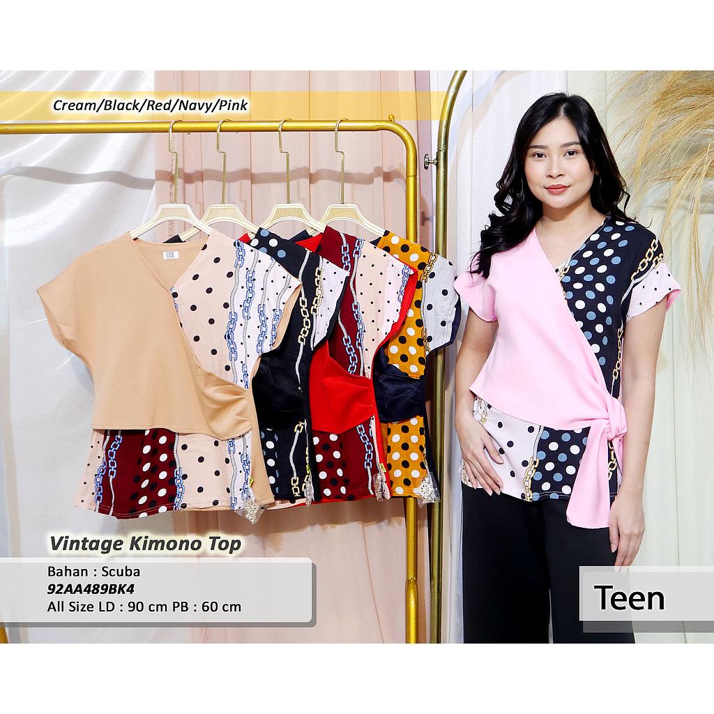 Vintage Kimono Top