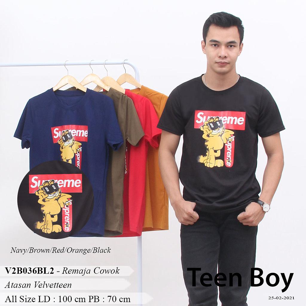 JOVIN T-SHIRT O NECK APLIKASI GAMBAR