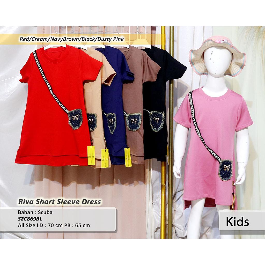 Riva short sleeve dress