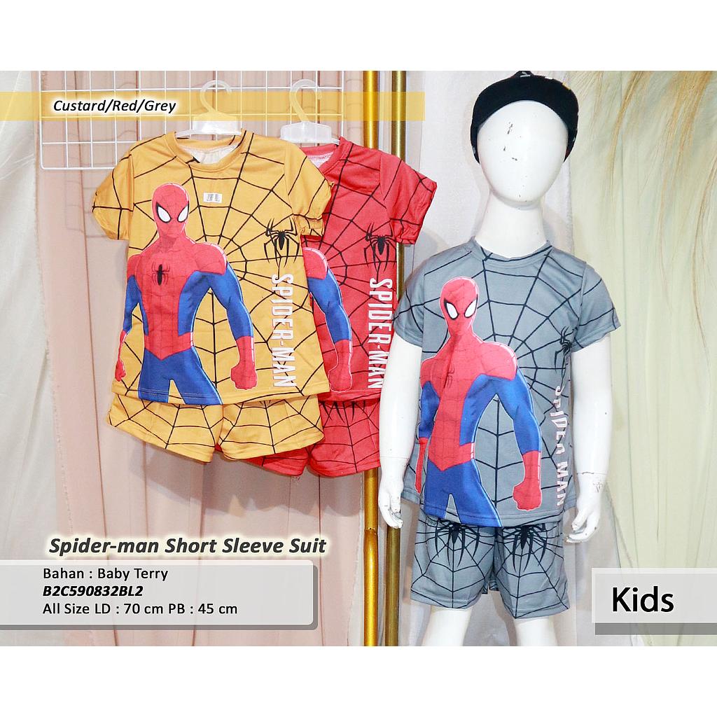 Spider-man short sleeve suit