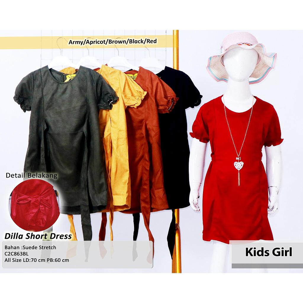 Dilla Short Dress (C863)