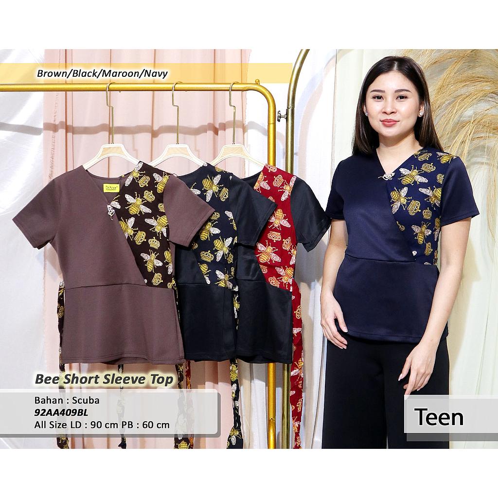 Bee Short Sleeve Top