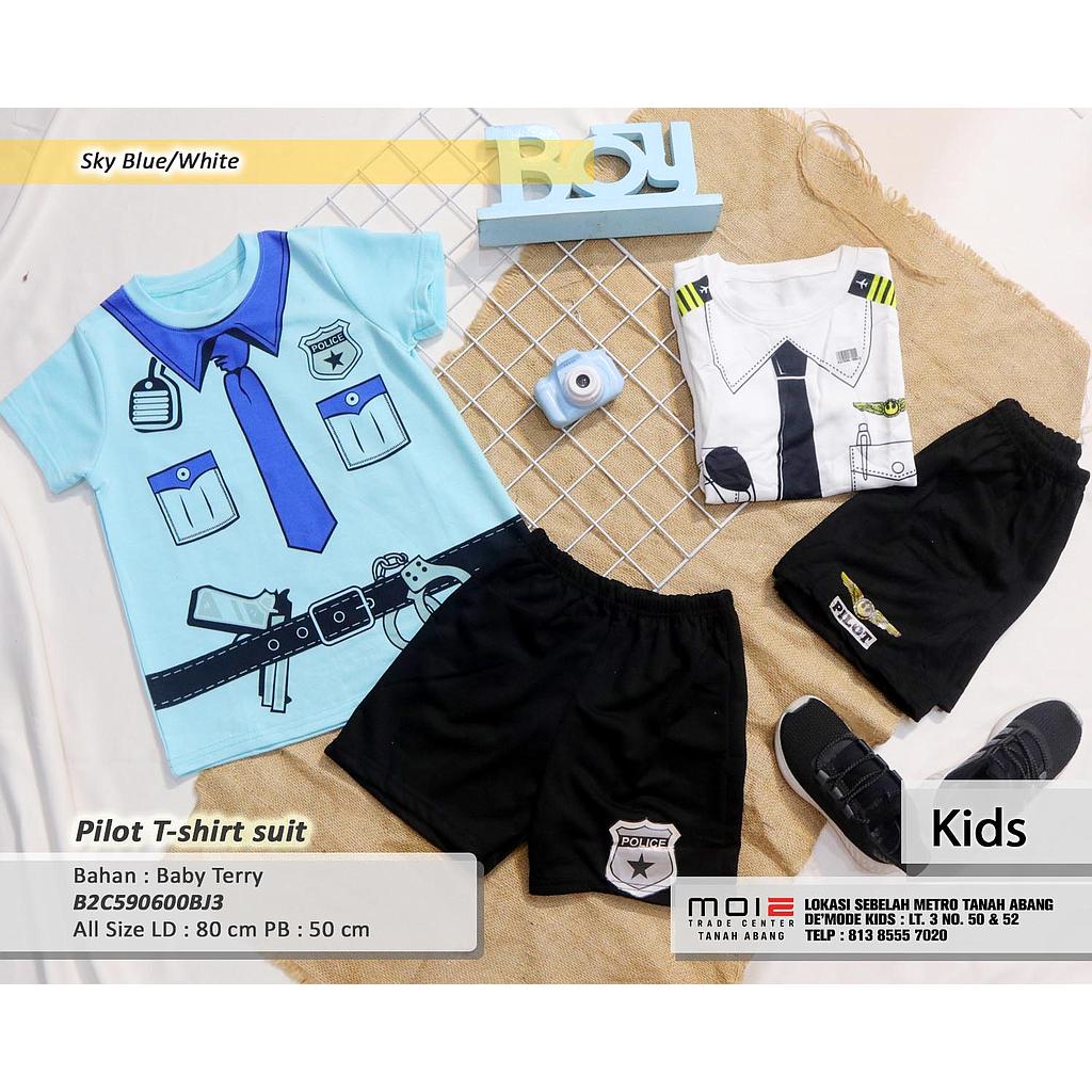 Pilot T-shirt suit