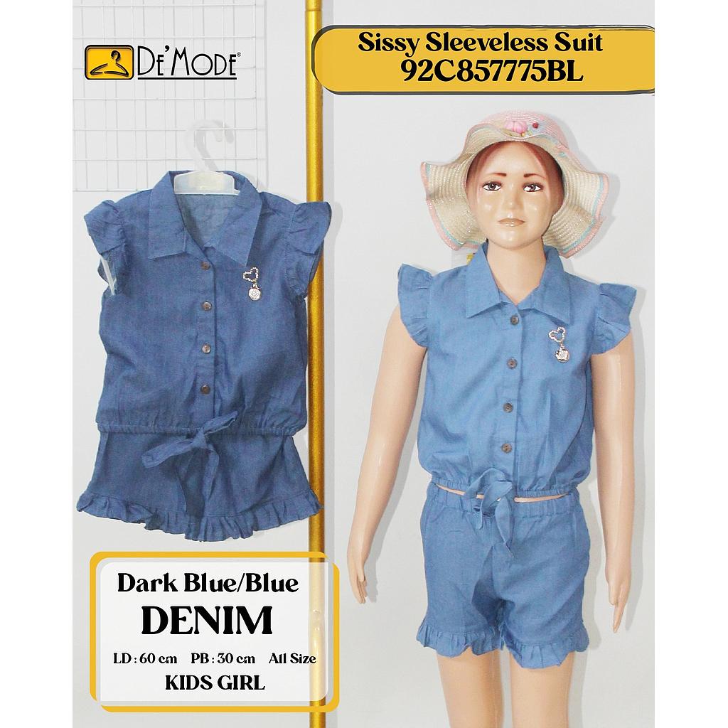 Sissy Sleeveless Suit