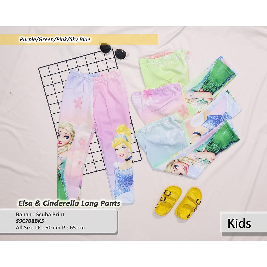 Elsa  & Cinderella long Pants