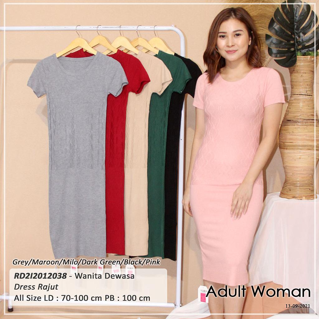 MELYSIA DRESS RAJUT IMPORT