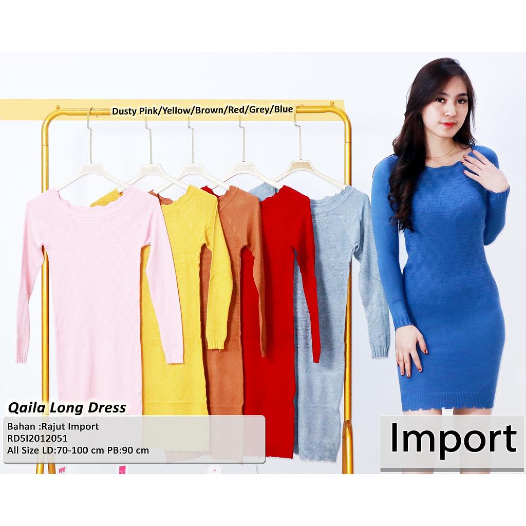 Qaila Long  Dress