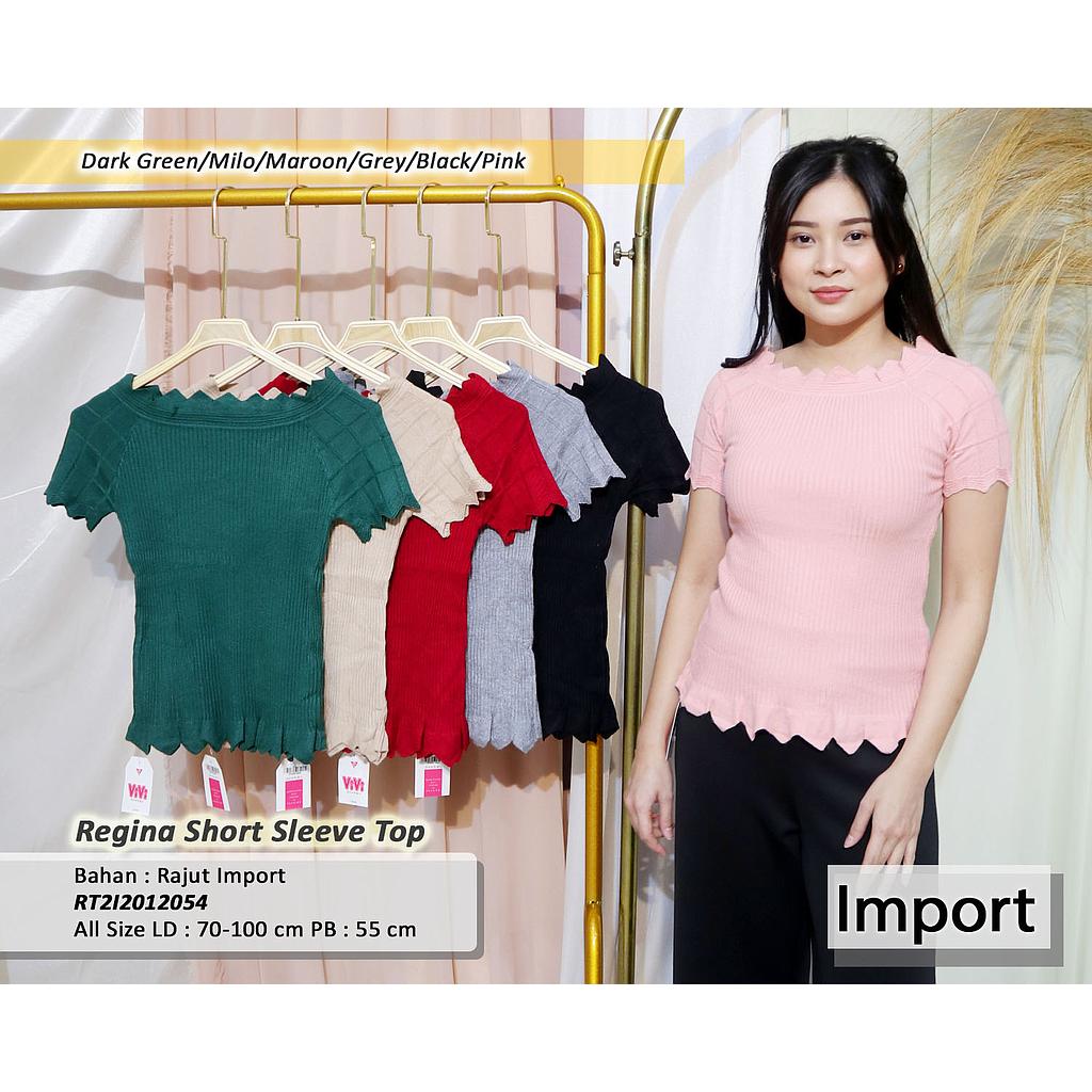 REGINA SHORT SLEEVE TOP