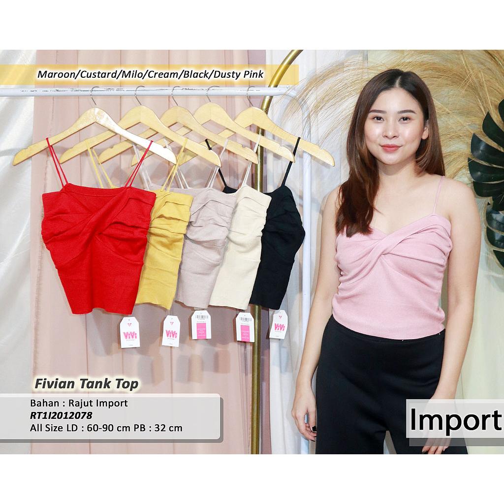 MELLYA TANGTOP PLINTIR RAJUT IMPORT
