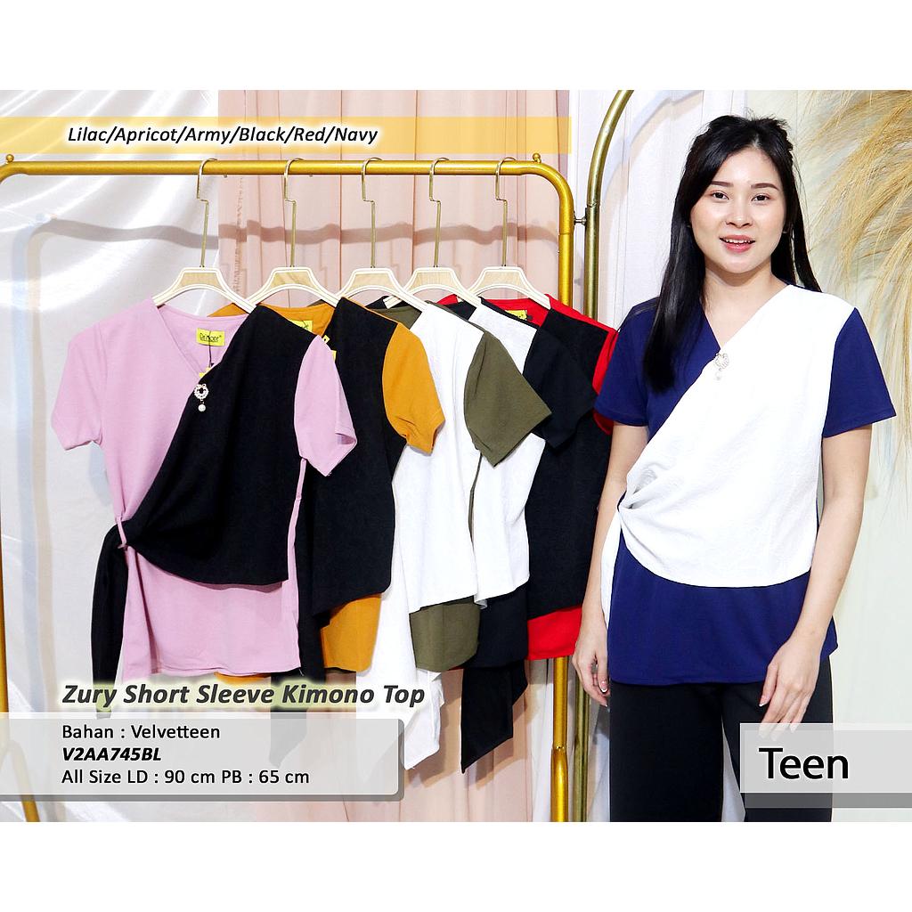 Zury Short Sleeve Kimono Top
