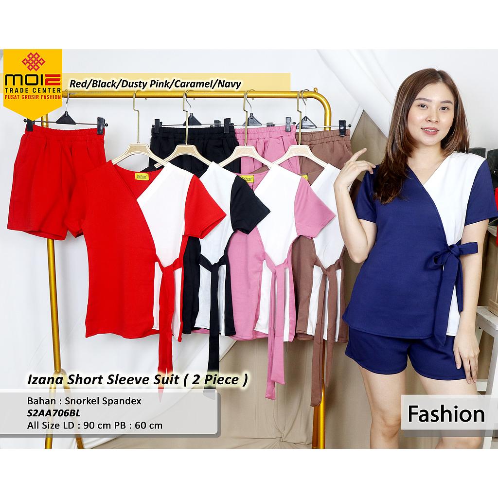  Izana short sleeve suit  ( 2 Piece )