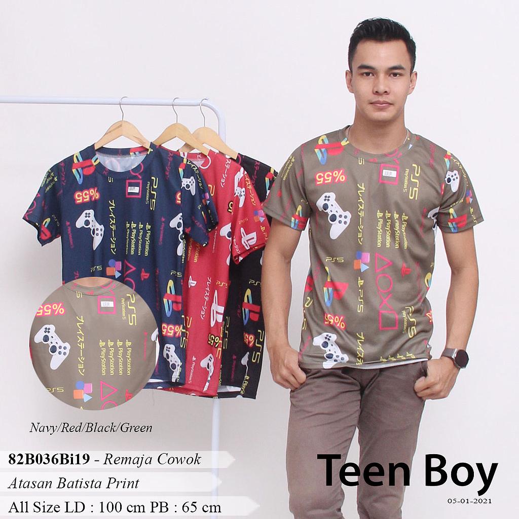 JOVIN T-SHIRT O NECK FULLPRINT