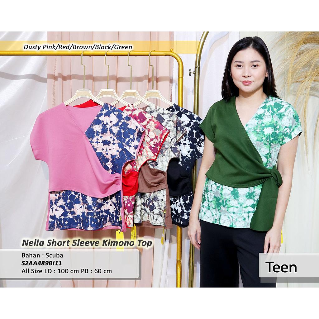 Nelia Short Sleeve Kimono Top