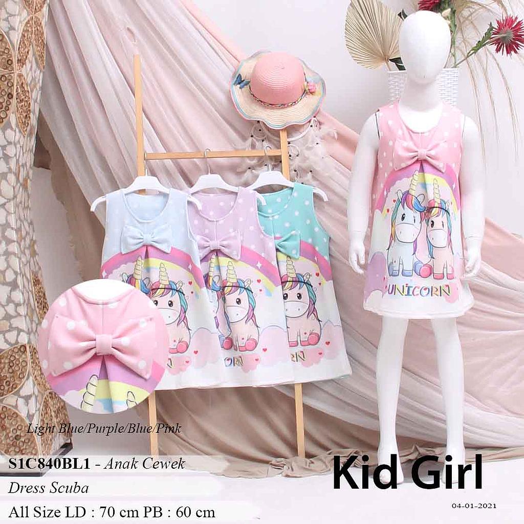 TIARA DRESS VARIASI PITA FULLPRINT