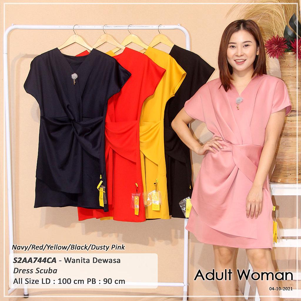 JENNY DRESS SCUBA PLINTIR + BROS