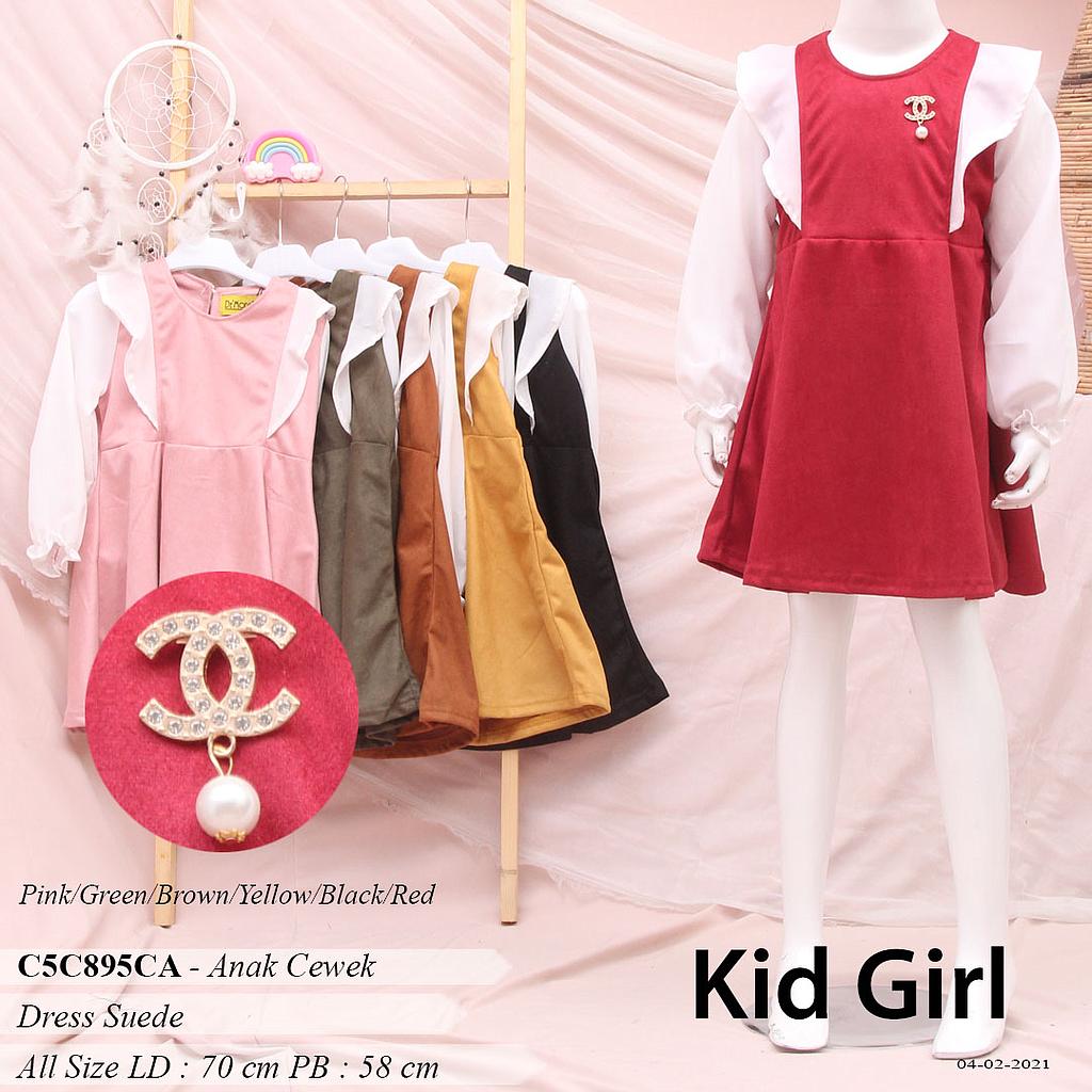 VUKA DRESS TGN PJG KARET VARIASI LISU + BROS