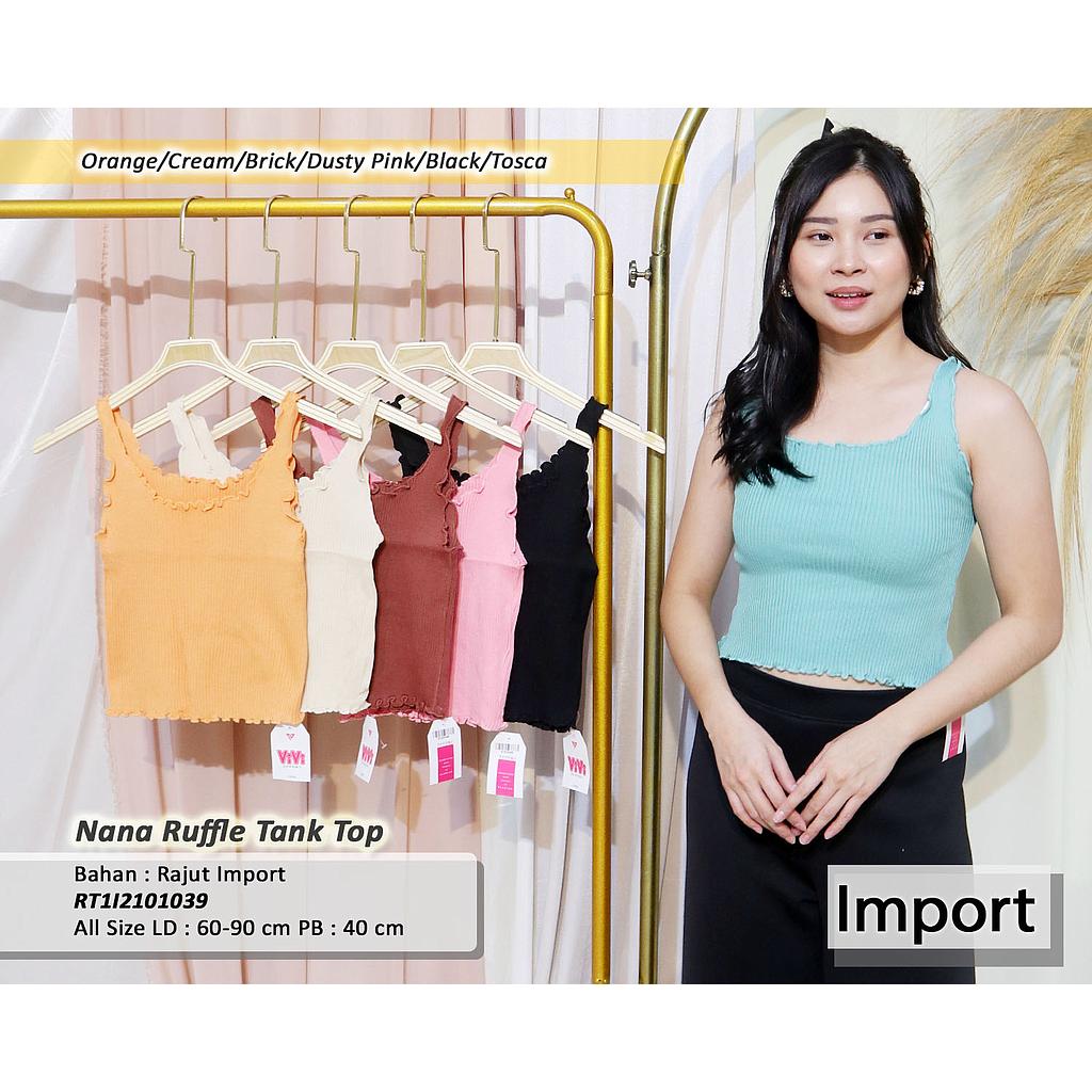 Nana Ruffle Tank top