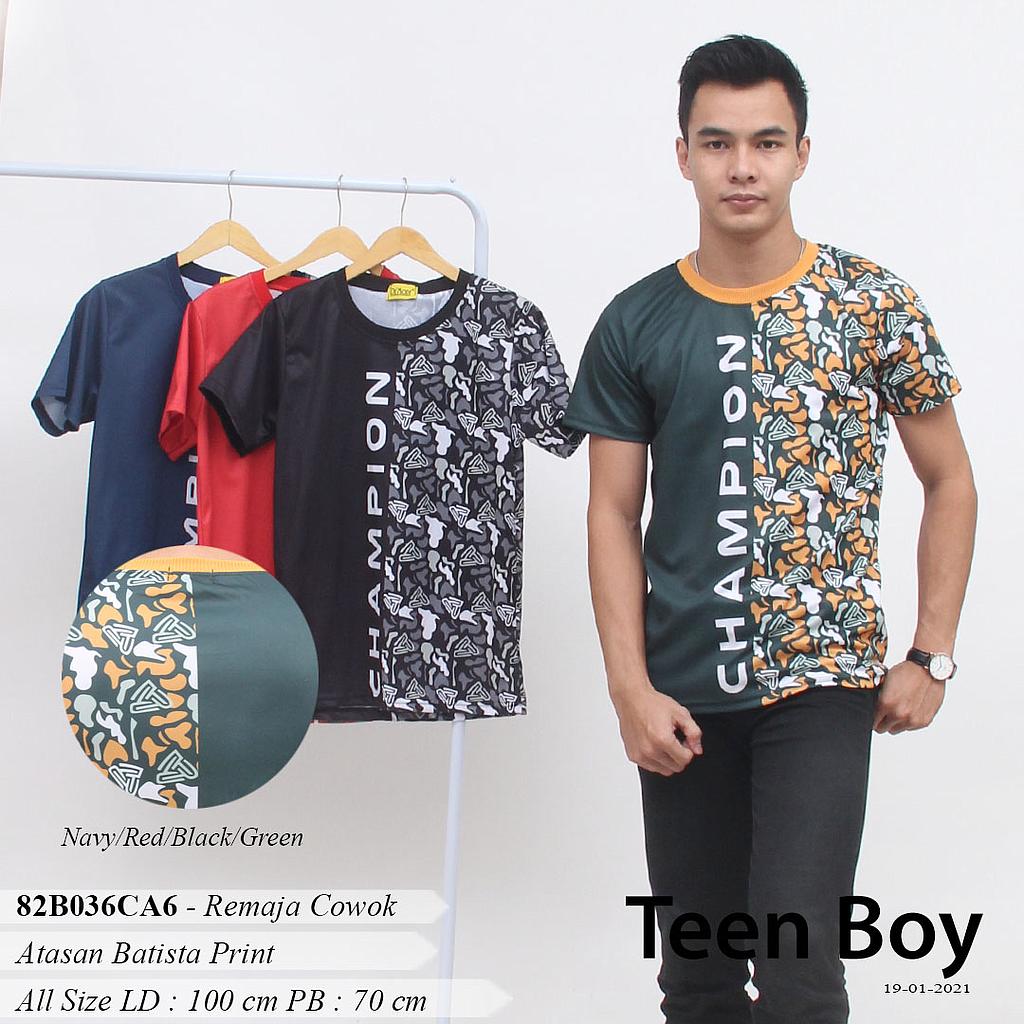 JOVIN T-SHIRT O NECK FULLPRINT
