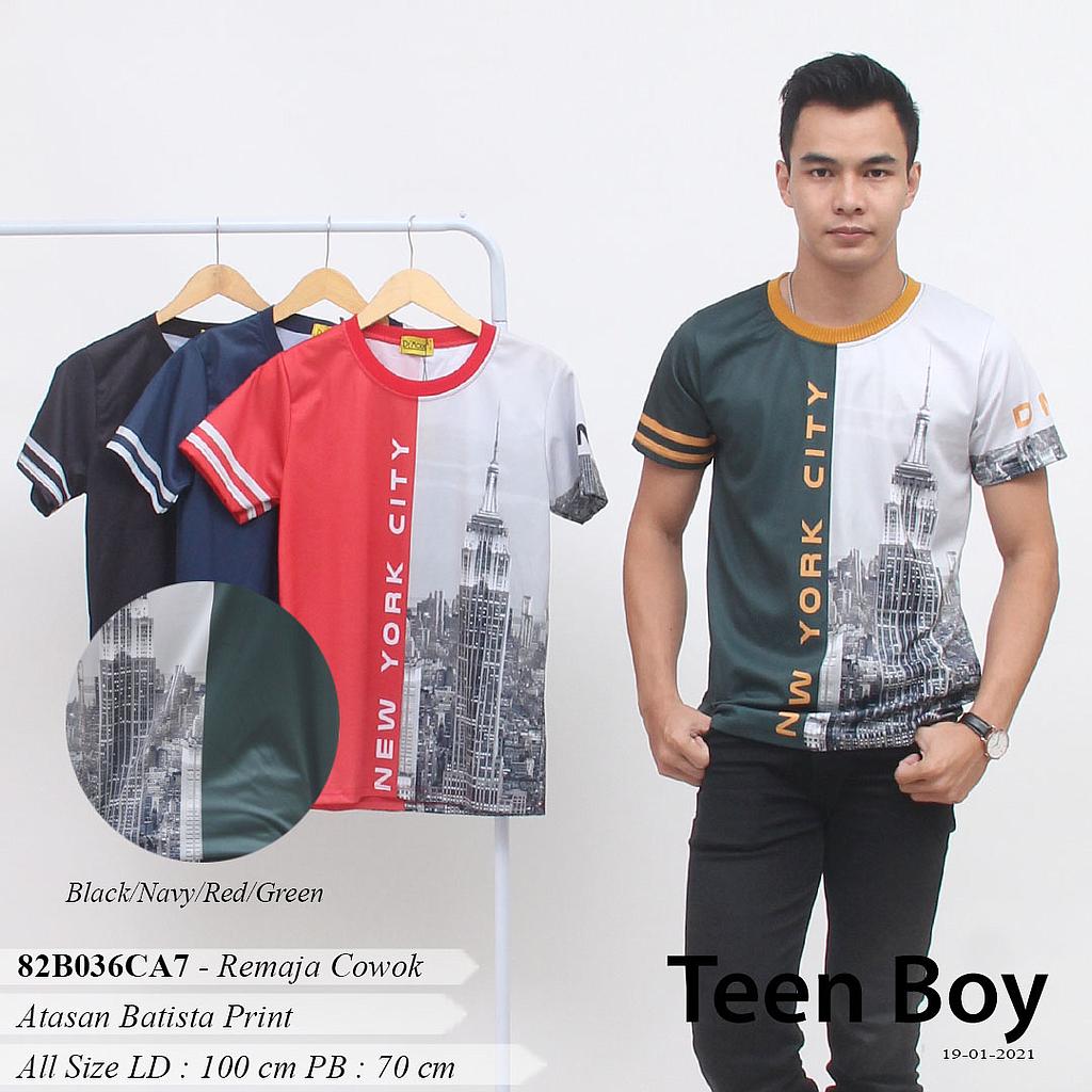 JOVIN T-SHIRT O NECK FULLPRINT