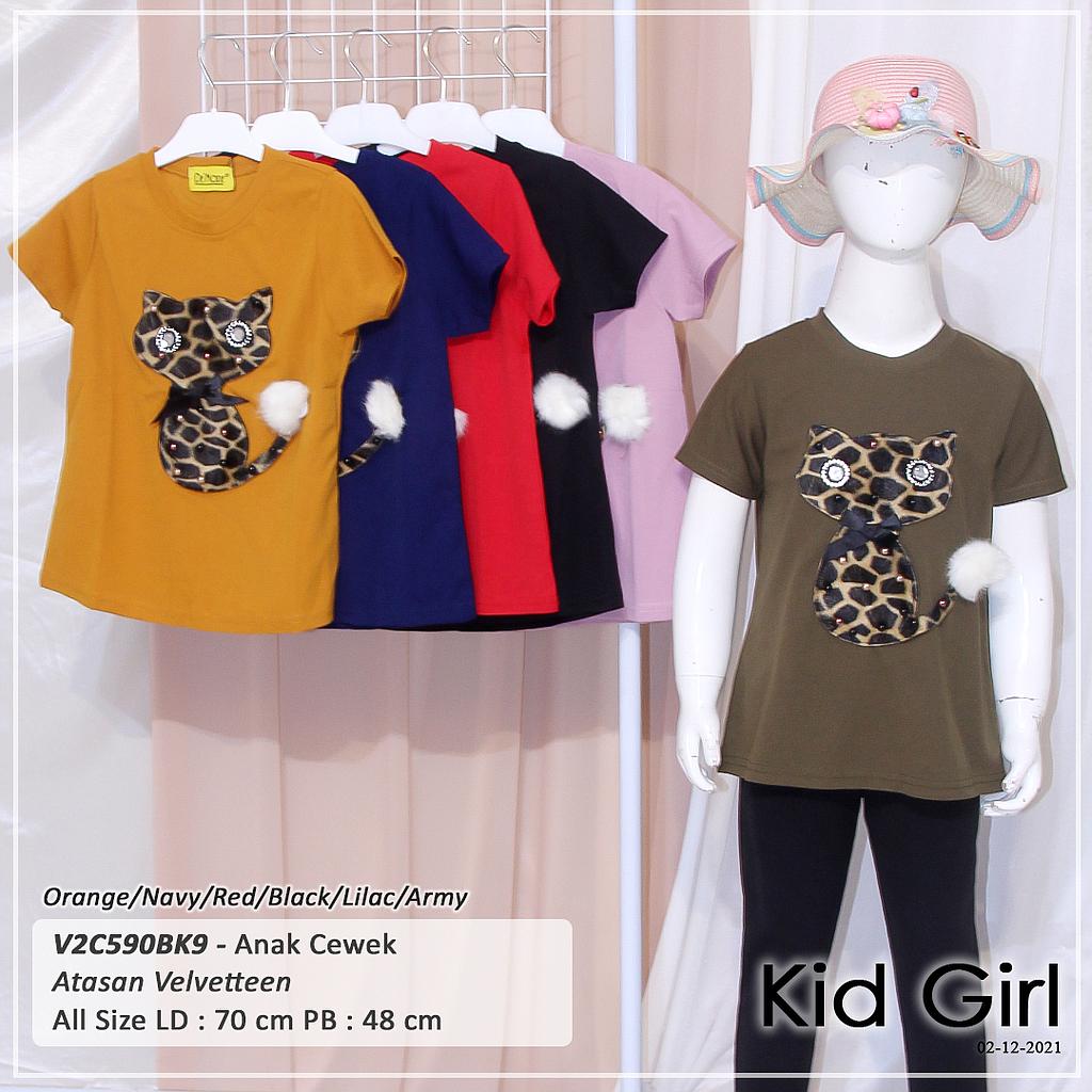 JOVIAN ATASAN T-SHIRT O NECK + APLIKASI