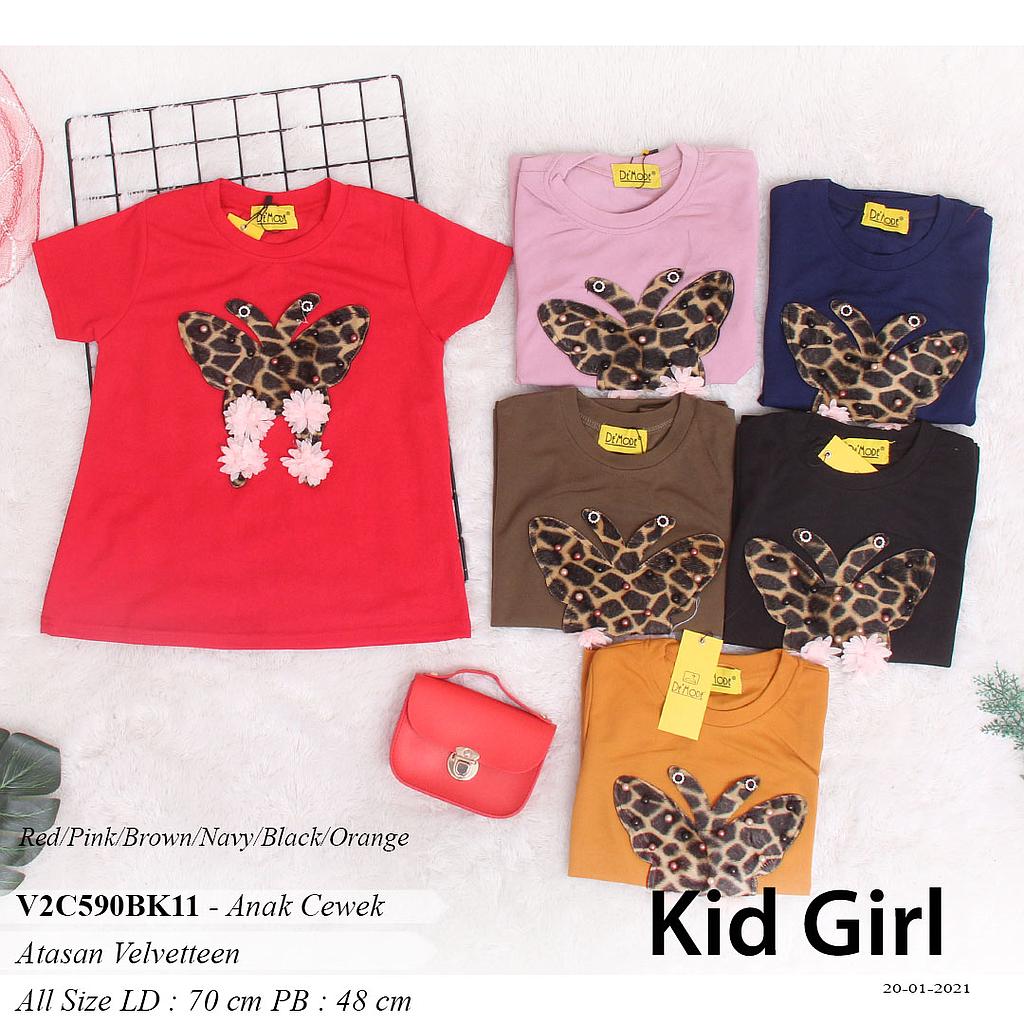 JOVIAN ATASAN T-SHIRT O NECK + APLIKASI