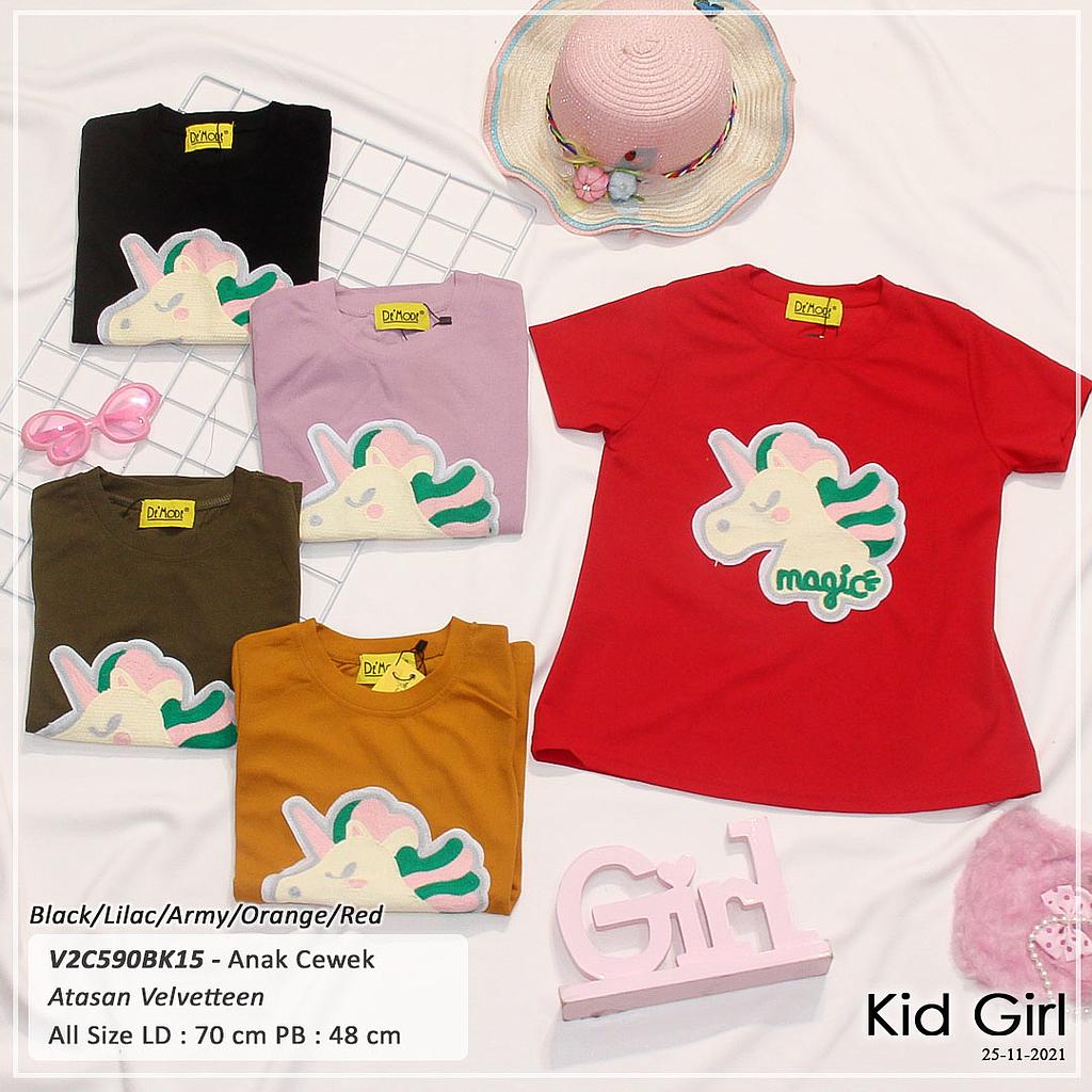 JOVIAN ATASAN T-SHIRT O NECK + APLIKASI