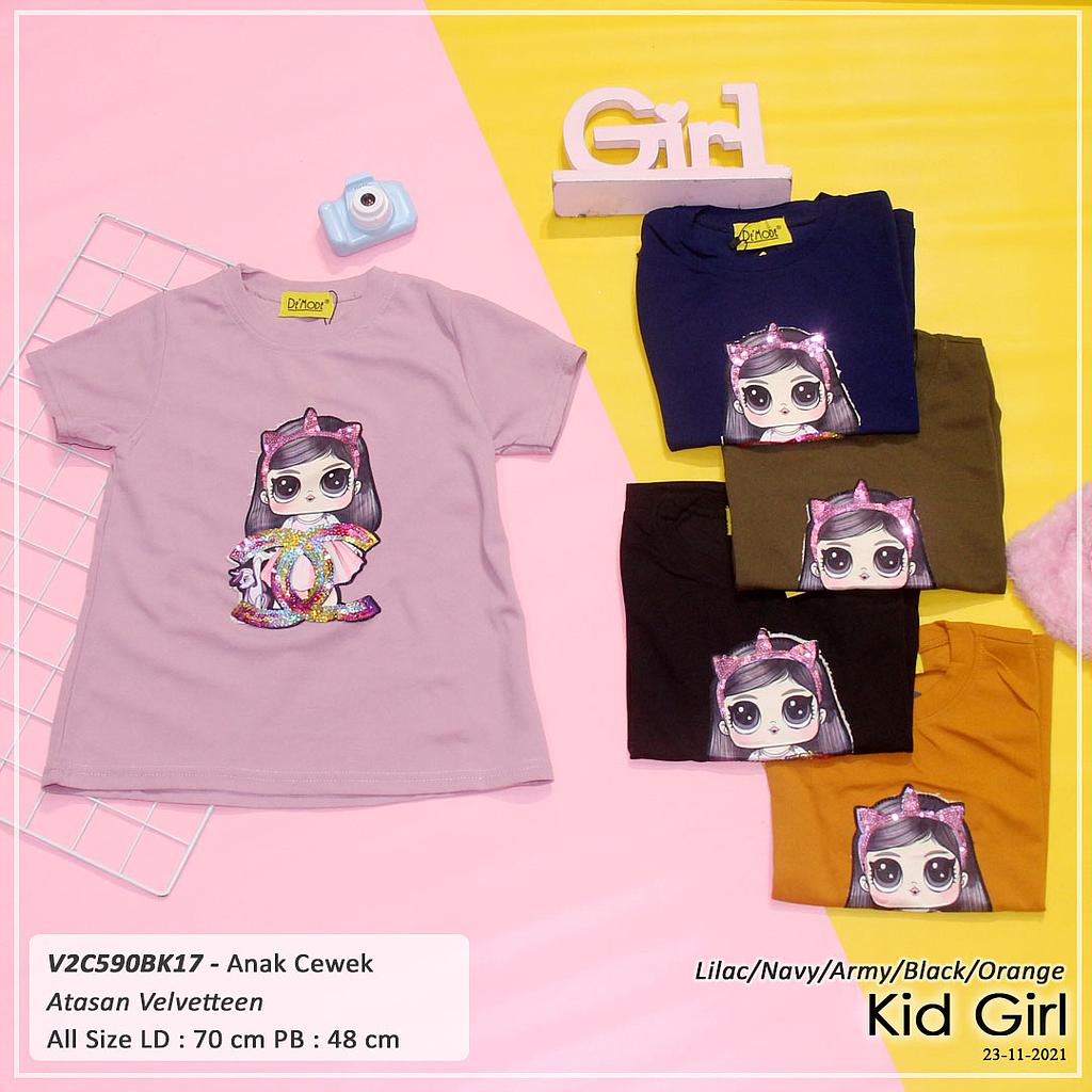 JOVIAN ATASAN T-SHIRT O NECK + APLIKASI