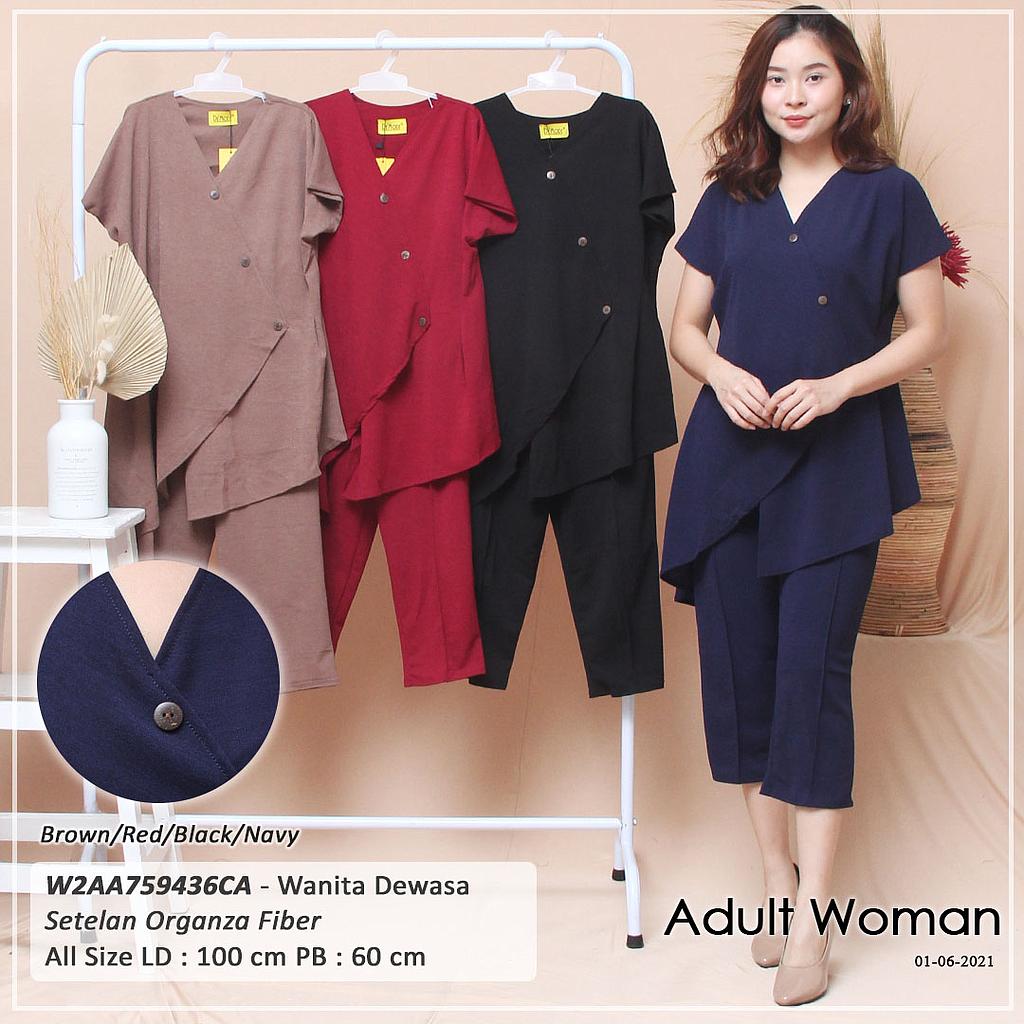 FIONA SET KIMONO VARIASI KANCING