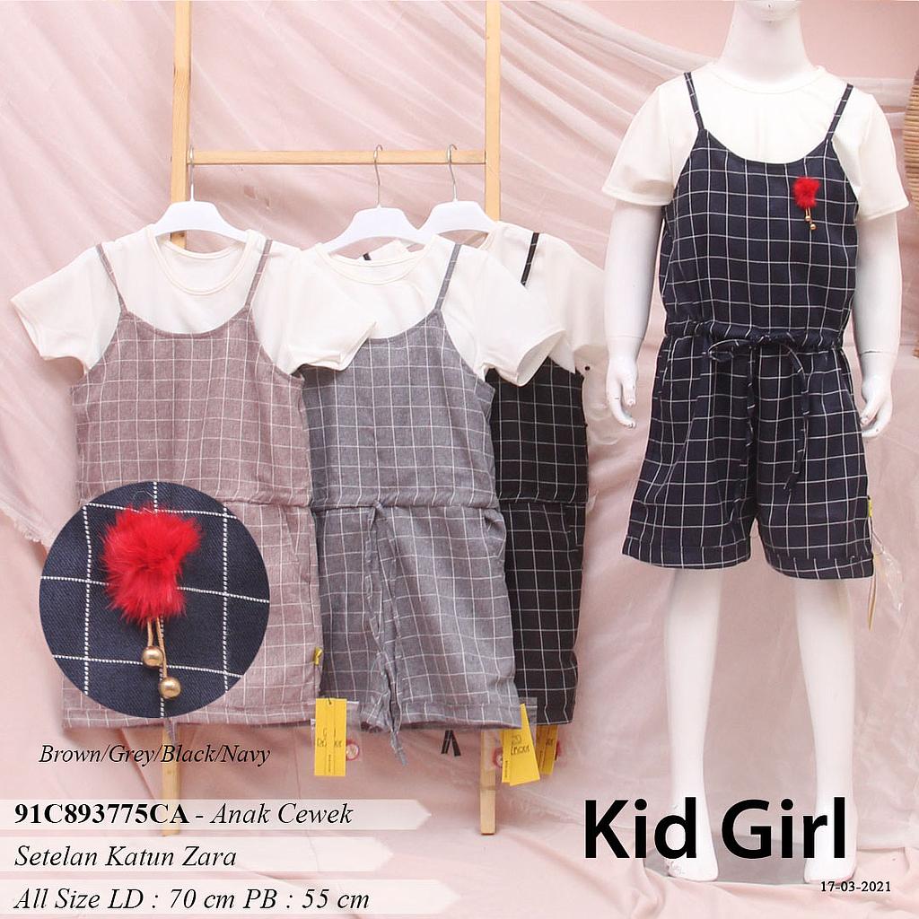 DILA JUMSUIT CELANA PENDEK PINGGANG BIS SERUT + BROS
